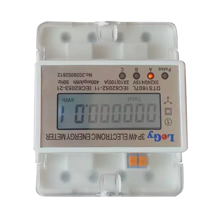 Meter Tenaga DIN Rel Bersambung Terus