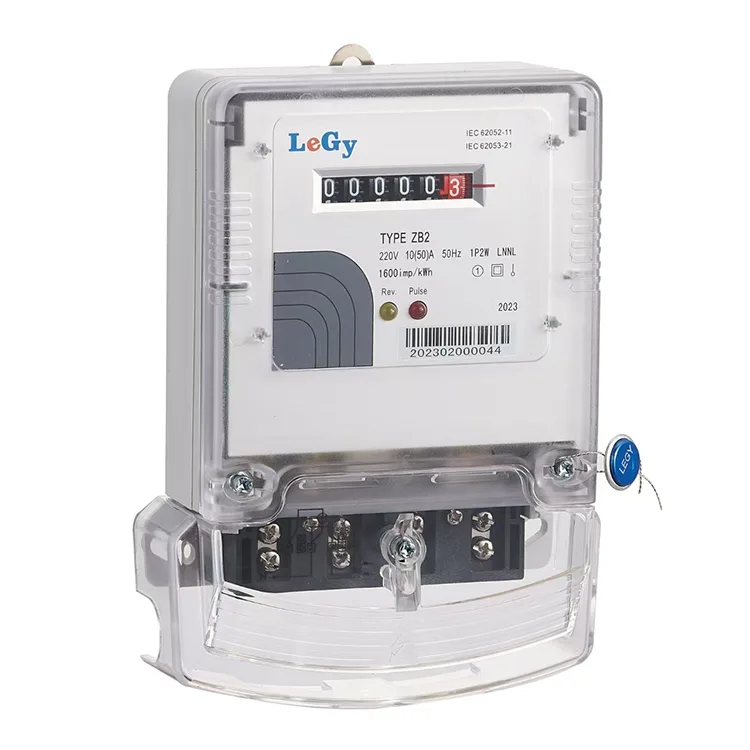 Meter Tenaga kWj Elektronik Fasa Tunggal