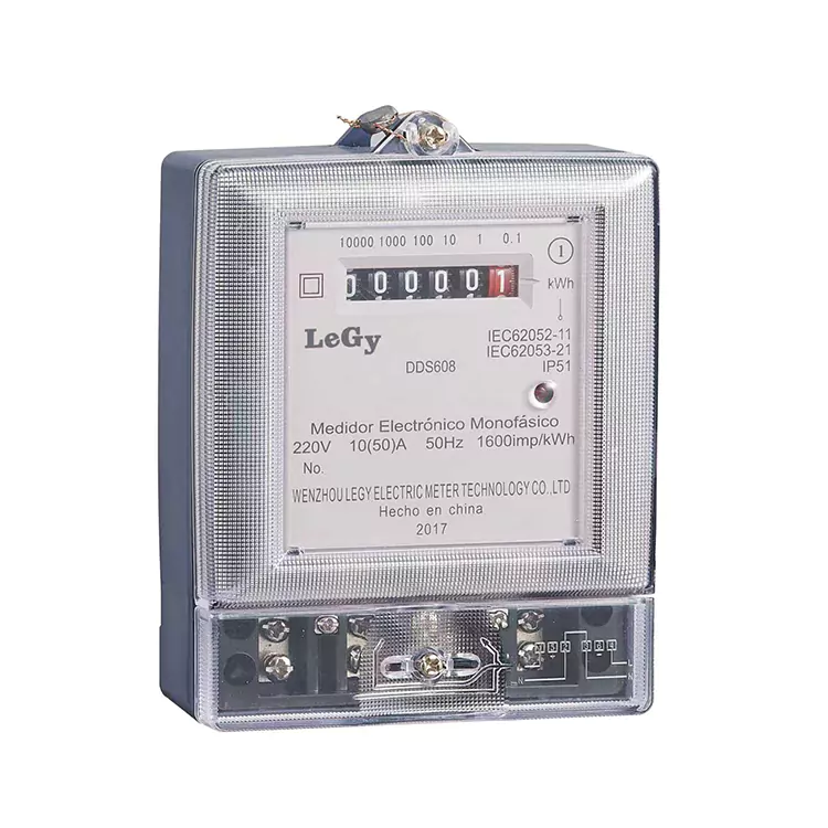 Meter Tenaga Pintar RS485 Fasa Tunggal